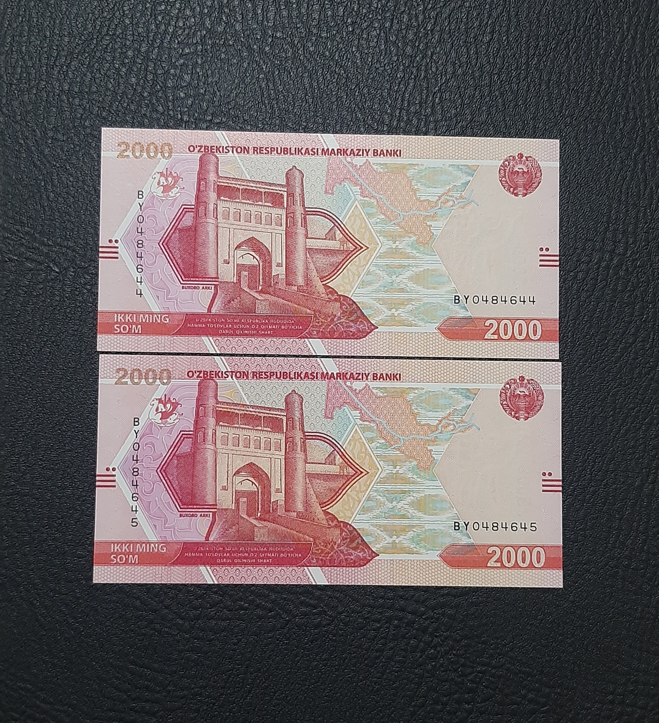 جفت 2000 سوم ازبکستان زیبا و کلکسیونی