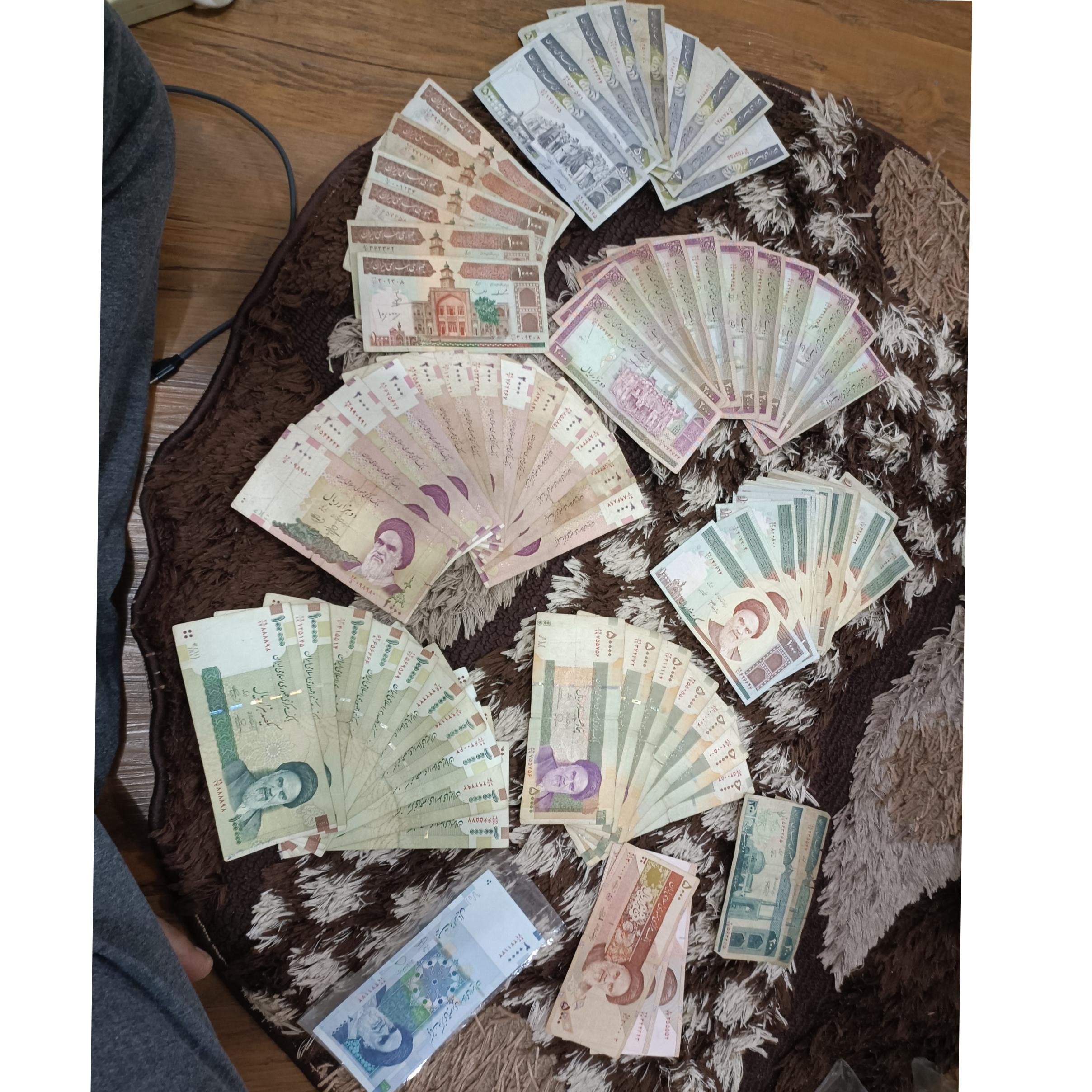 اسکناس های جمهوری شماره خوب