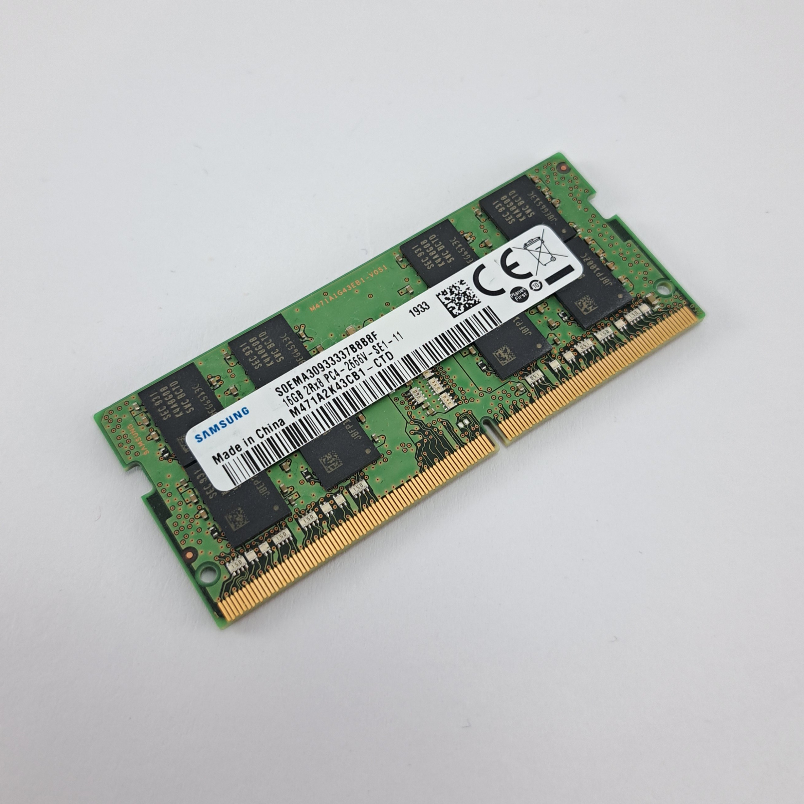رم لپ تاپ 16 گیگ سامسونگ SAMSUNG DDR4 2666V
