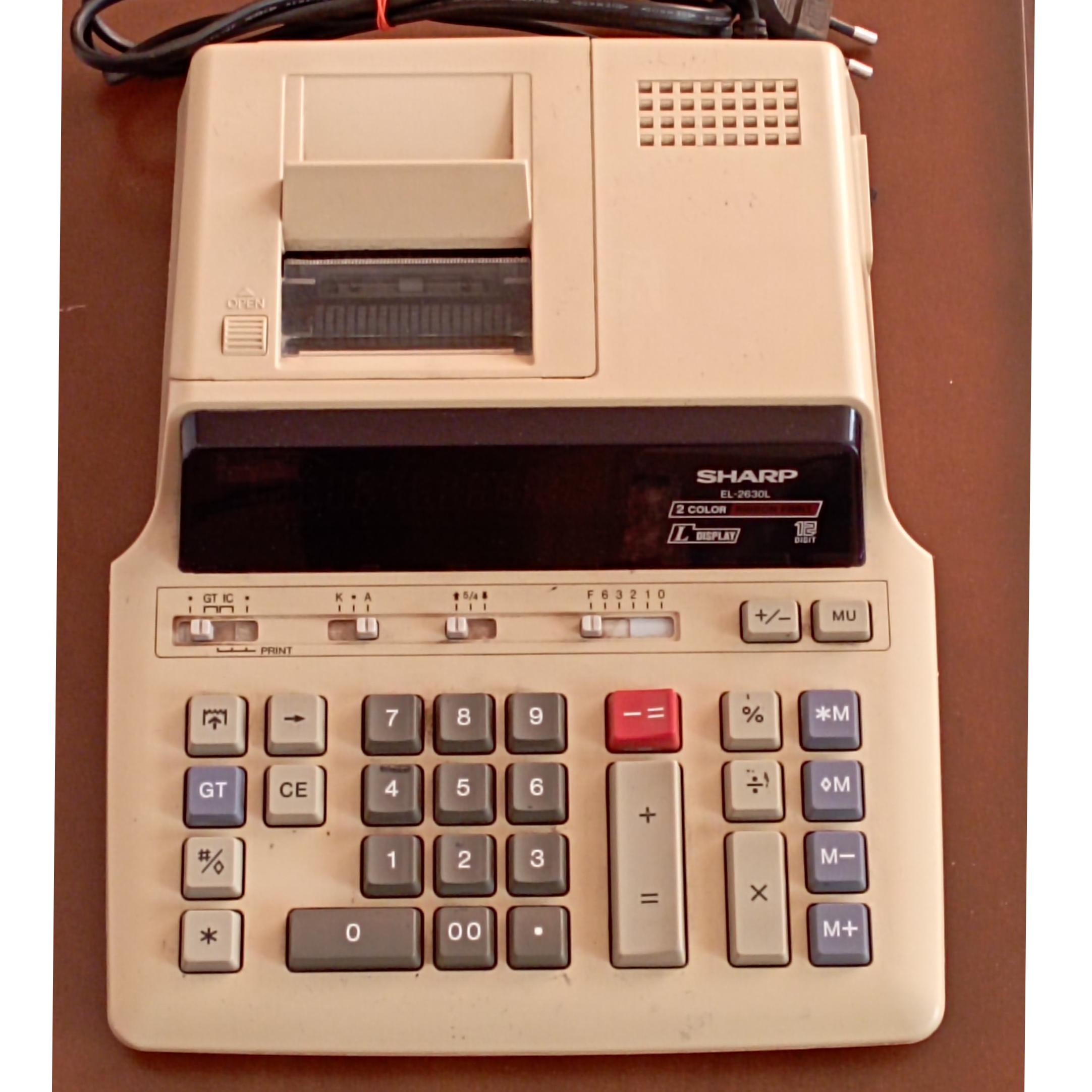 ماشین حساب برقی شارپ