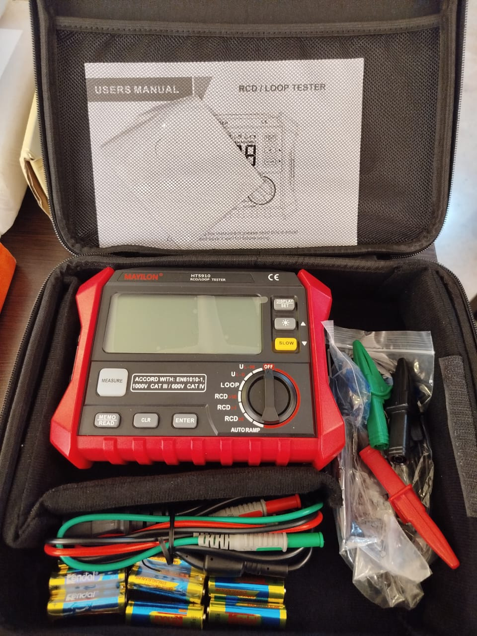 دستگاه تستر RCD/LOOP هابوتست مدل HT5910