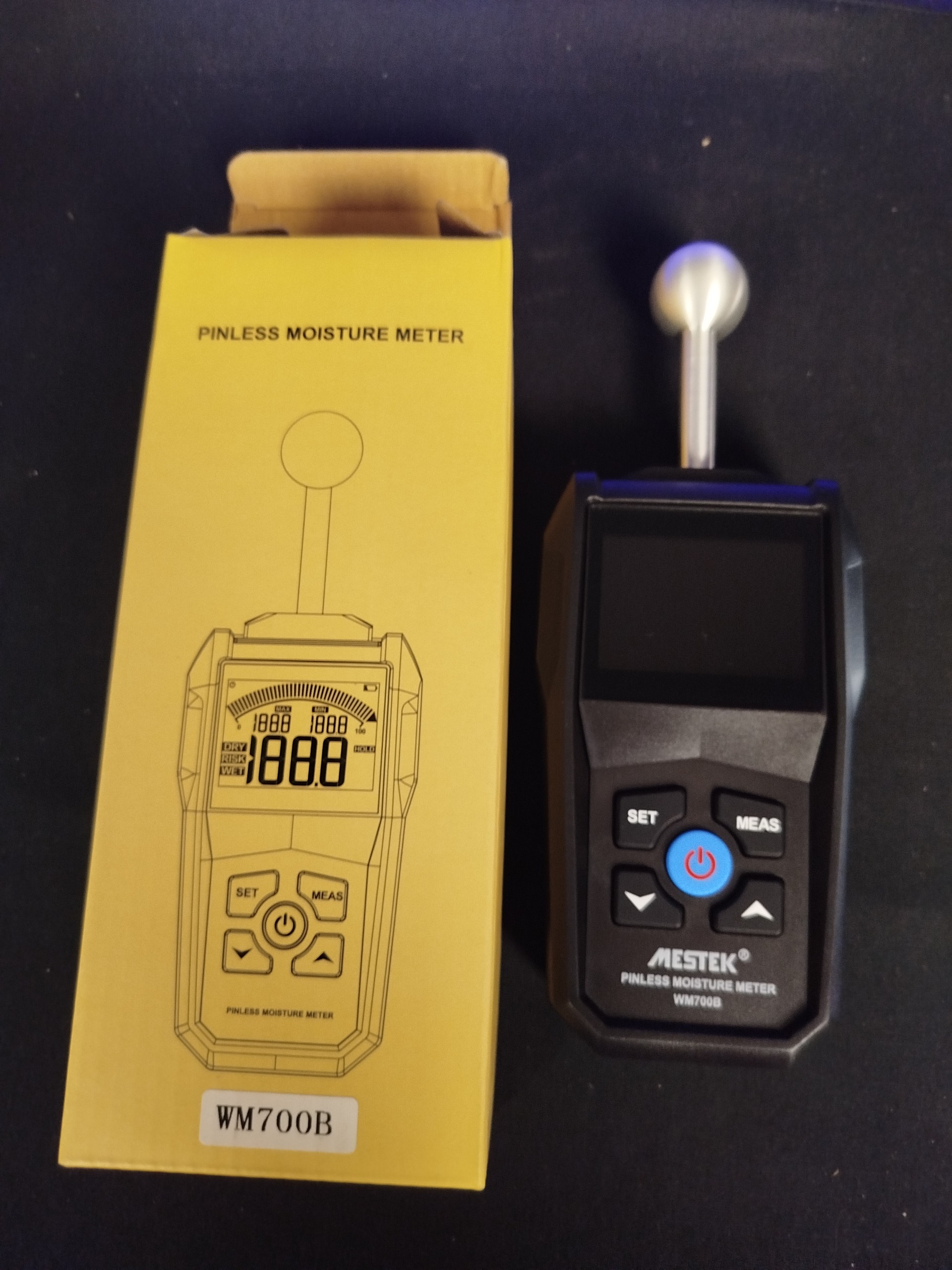 رطوبت سنج چوب و بتن مستک مدل WM700B