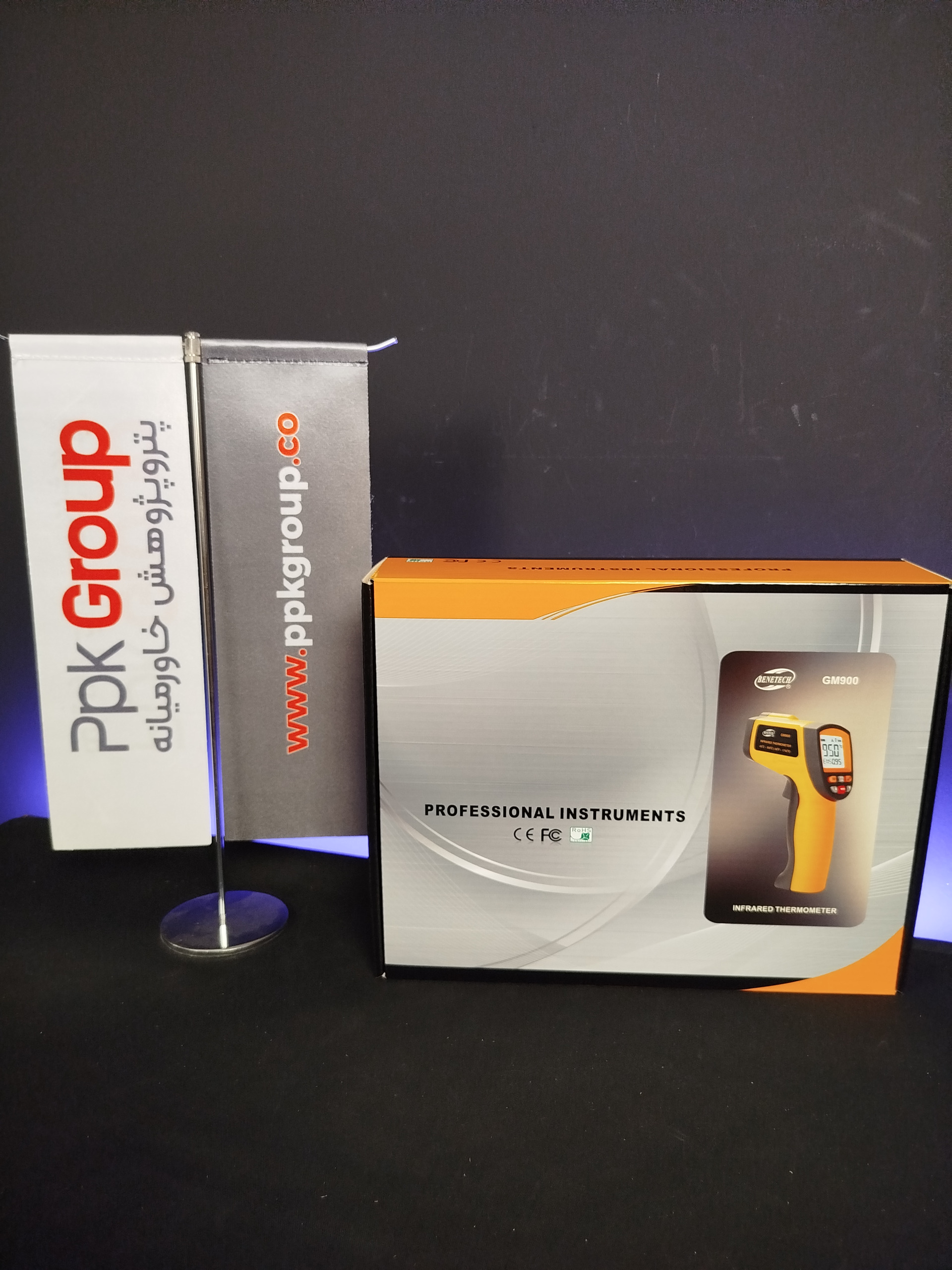 ترمومتر لیزری دیجیتال بنتک مدل GM900