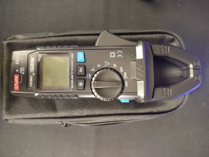 مولتی متر کلمپی دیجیتال مستک مدل CM83A PLUS