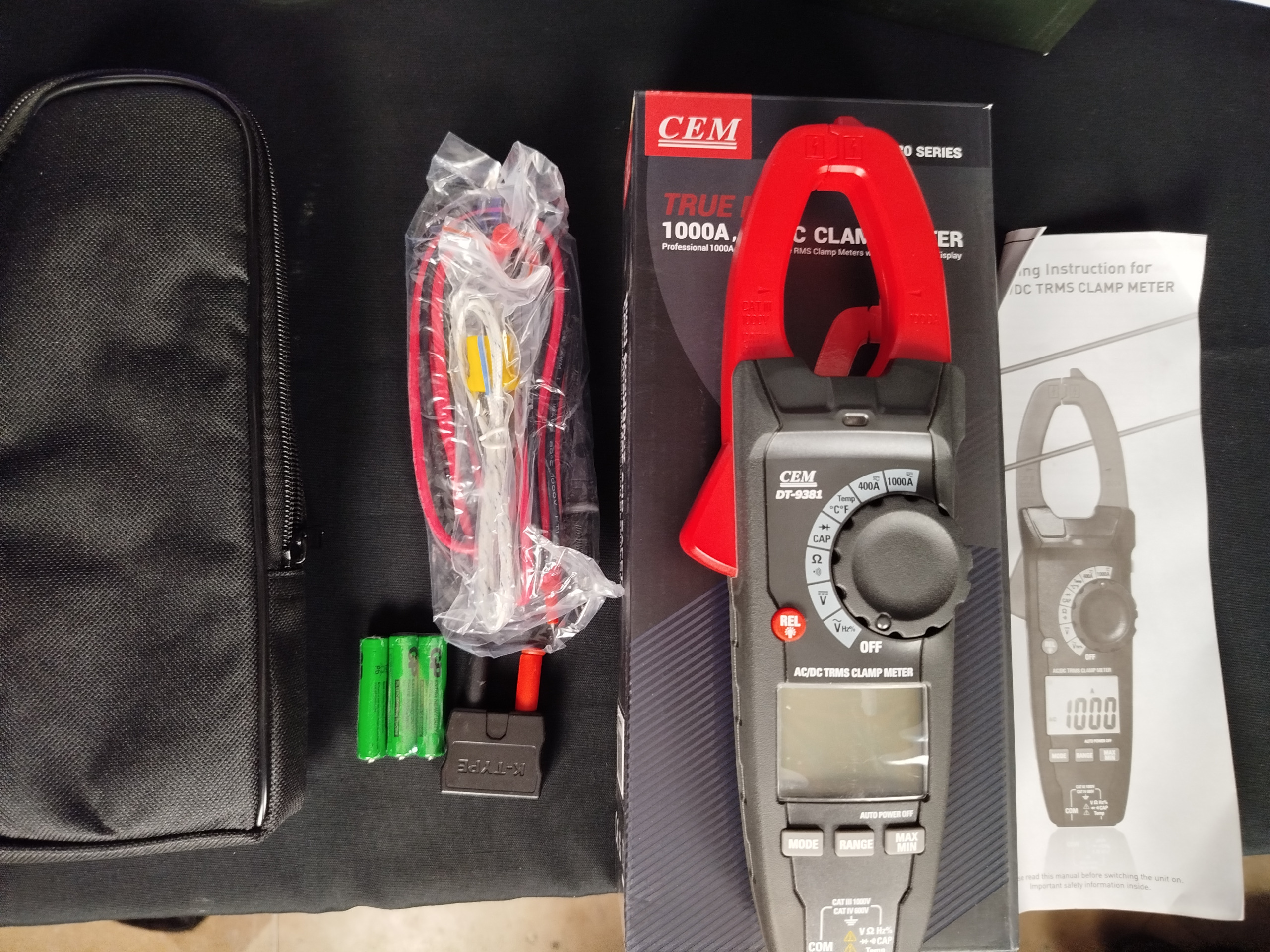 کلمپ آمپرمتر CEM DT-9381