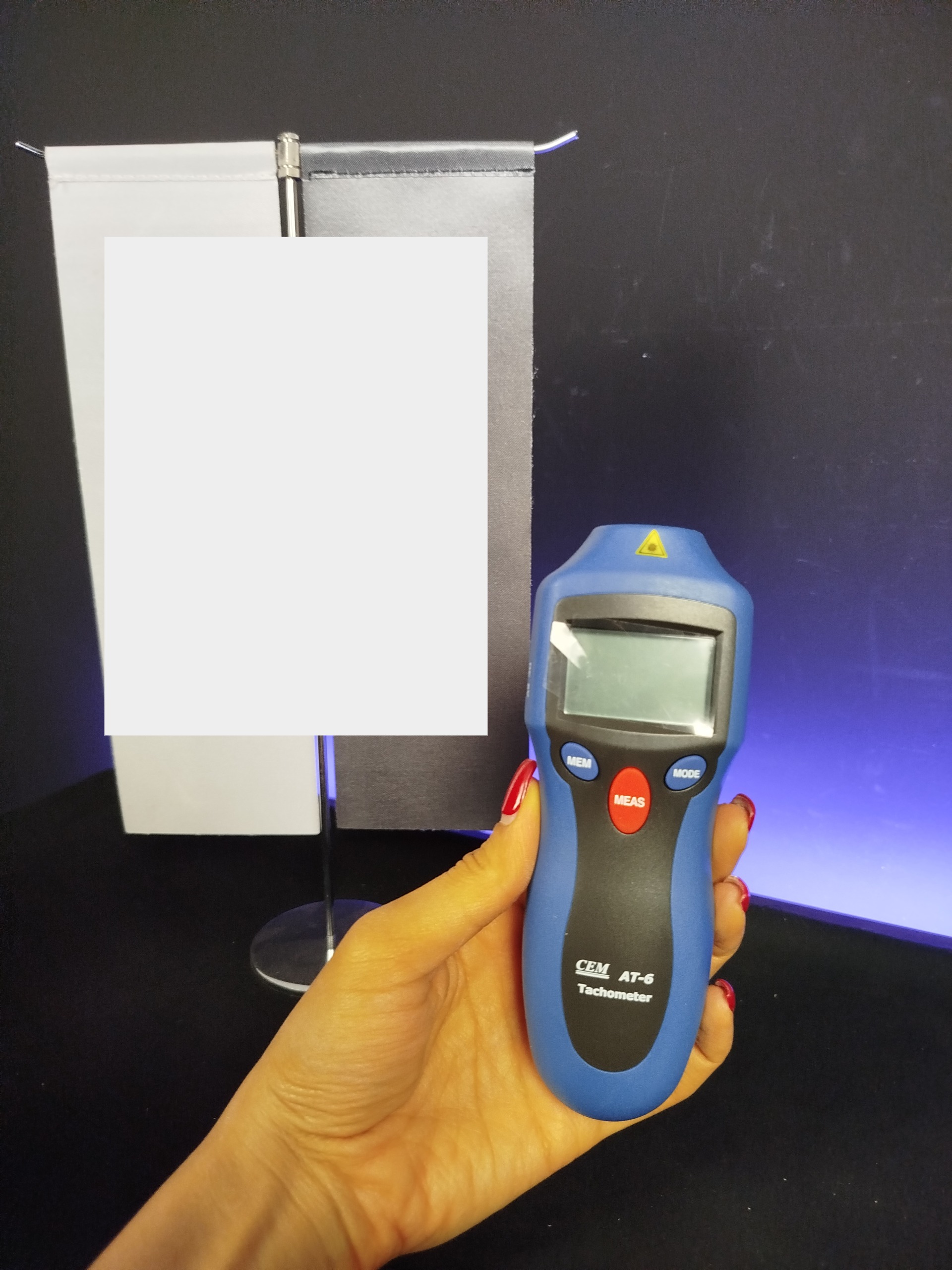 دور سنج نوری دیجیتال مدل CEM AT-6