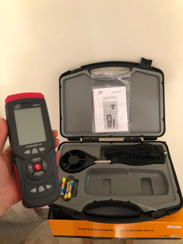 بادسنج و دماسنج و رطوبت سنج بنتک مدل GT8913
