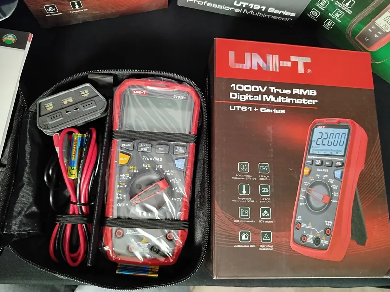 مولتی متر دیجیتال یونیتی مدل UT61E