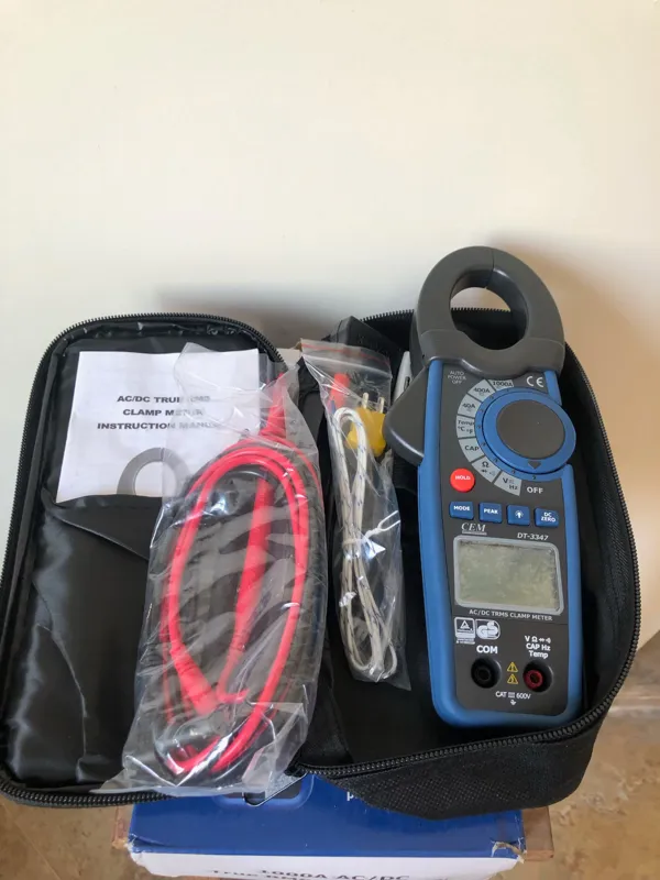 مولتی متر کلمپی سی ای ام مدل DT-3347