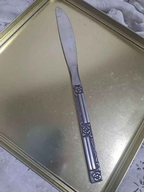 کارد دسرخوری قدیمی استیل ژاپن 22 سانتی