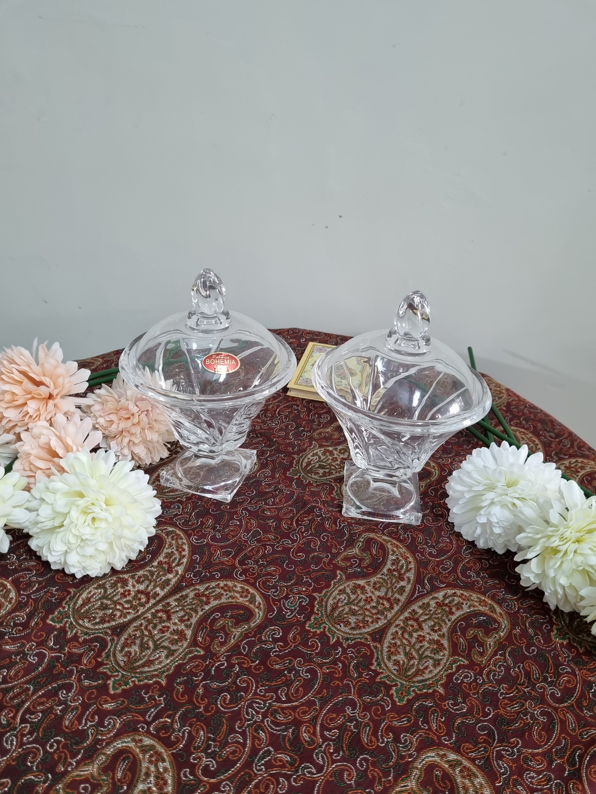 قندان بوهمیا جفت