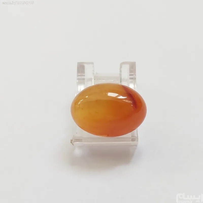 نگین عقیق معدنی زیبا(سایز13x18میل)