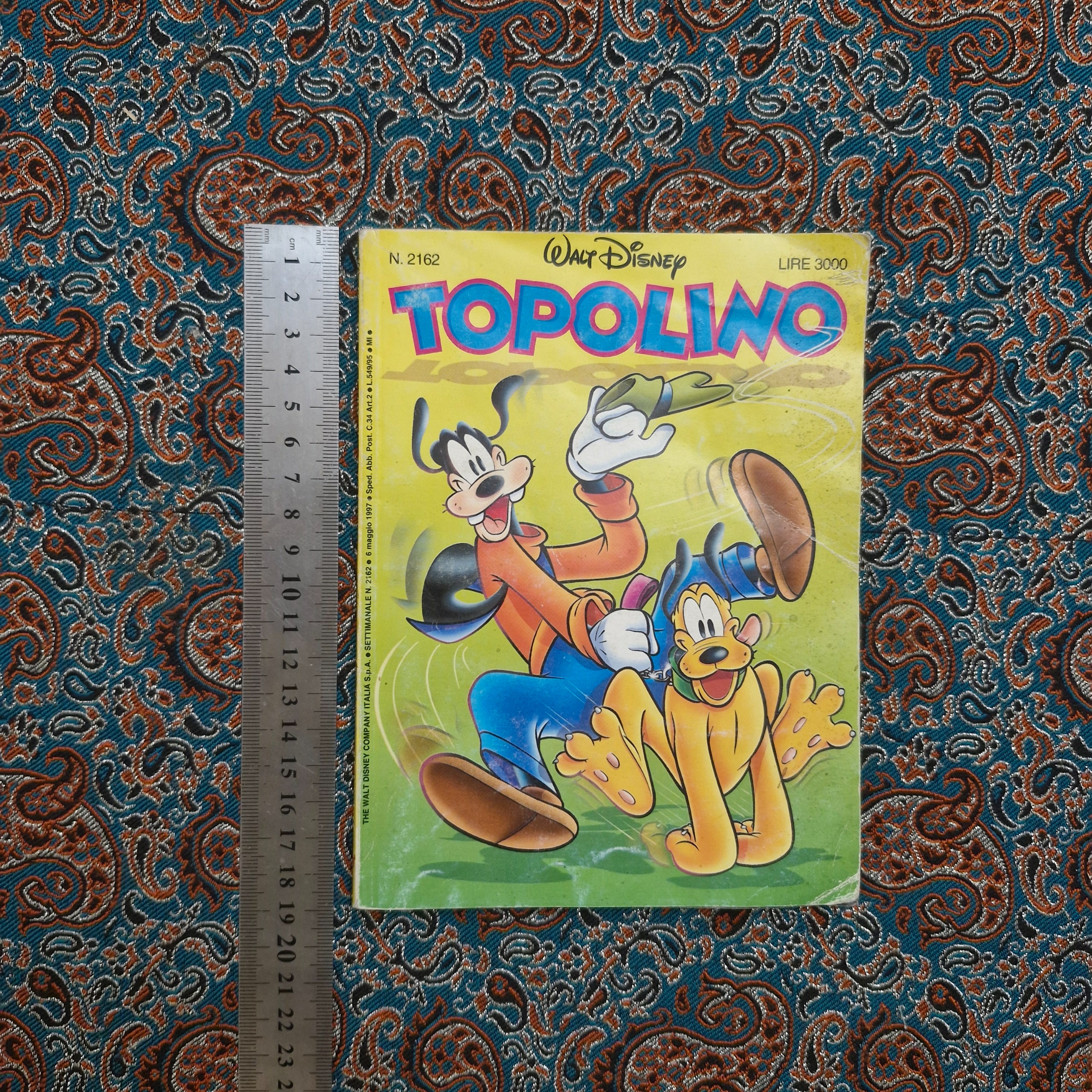 کمیک توپولینو 1997 والت دیزنی topolino