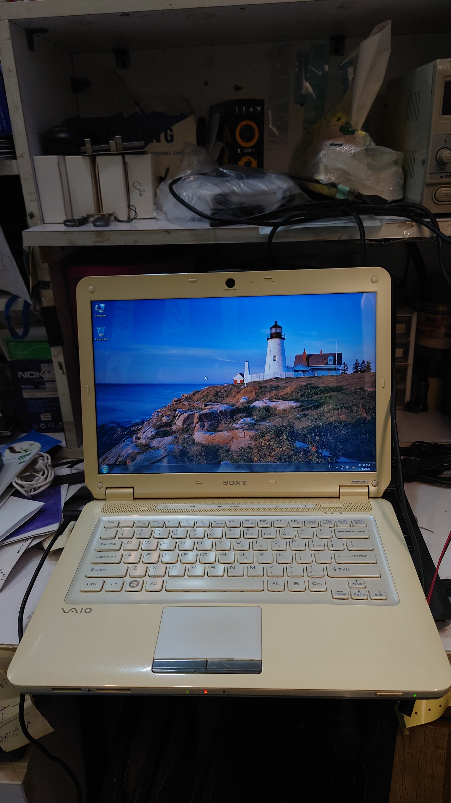 لپ تاپ سونی با SSD