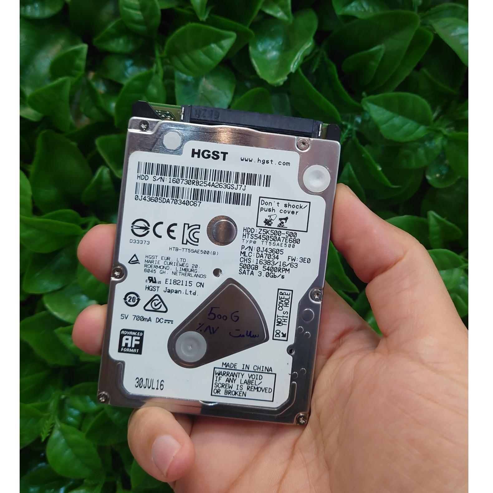 هارد لپ تاپی 500 گیگ