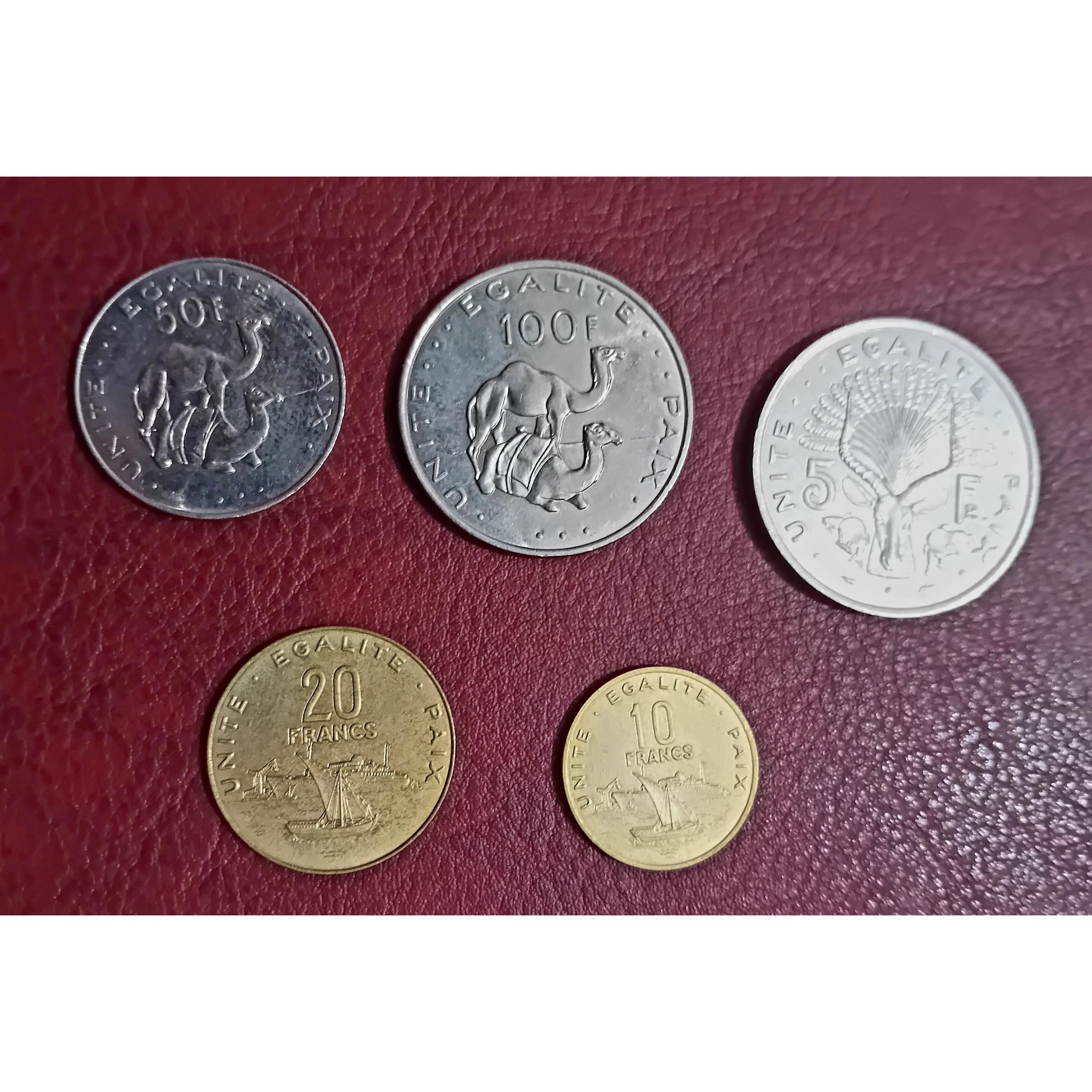 ست سکه جیبوتی 2010