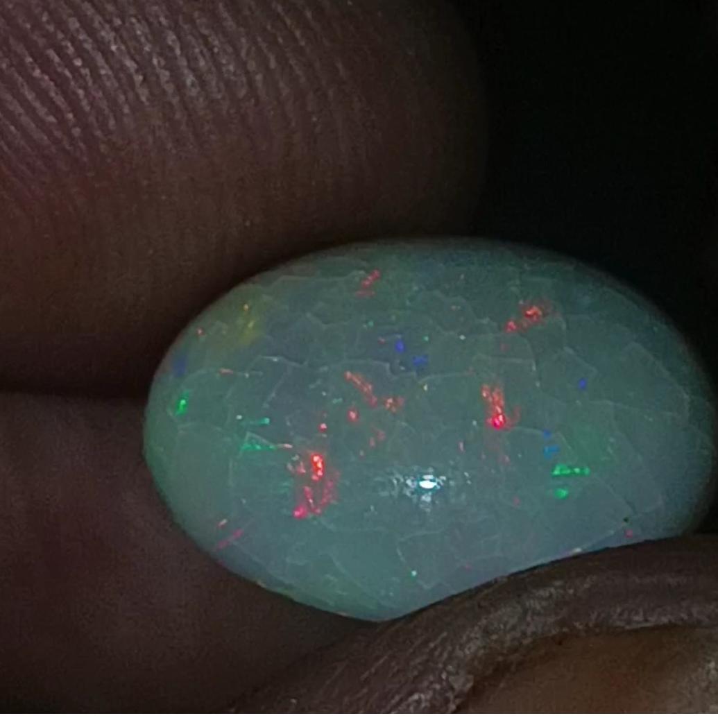 اوپال صدفی طبیعی فول رنگ