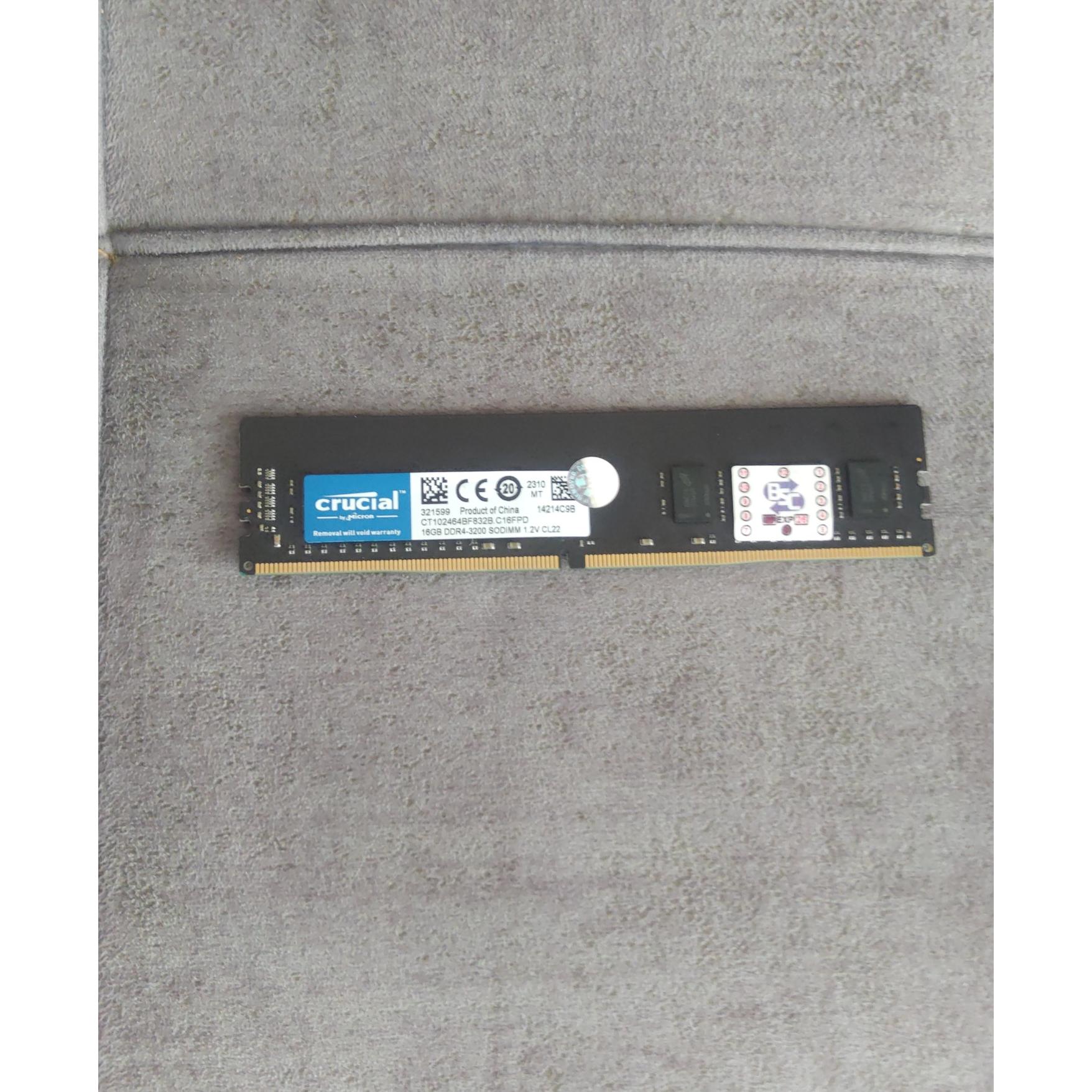 16 گیگ DDR4-3200 استوک