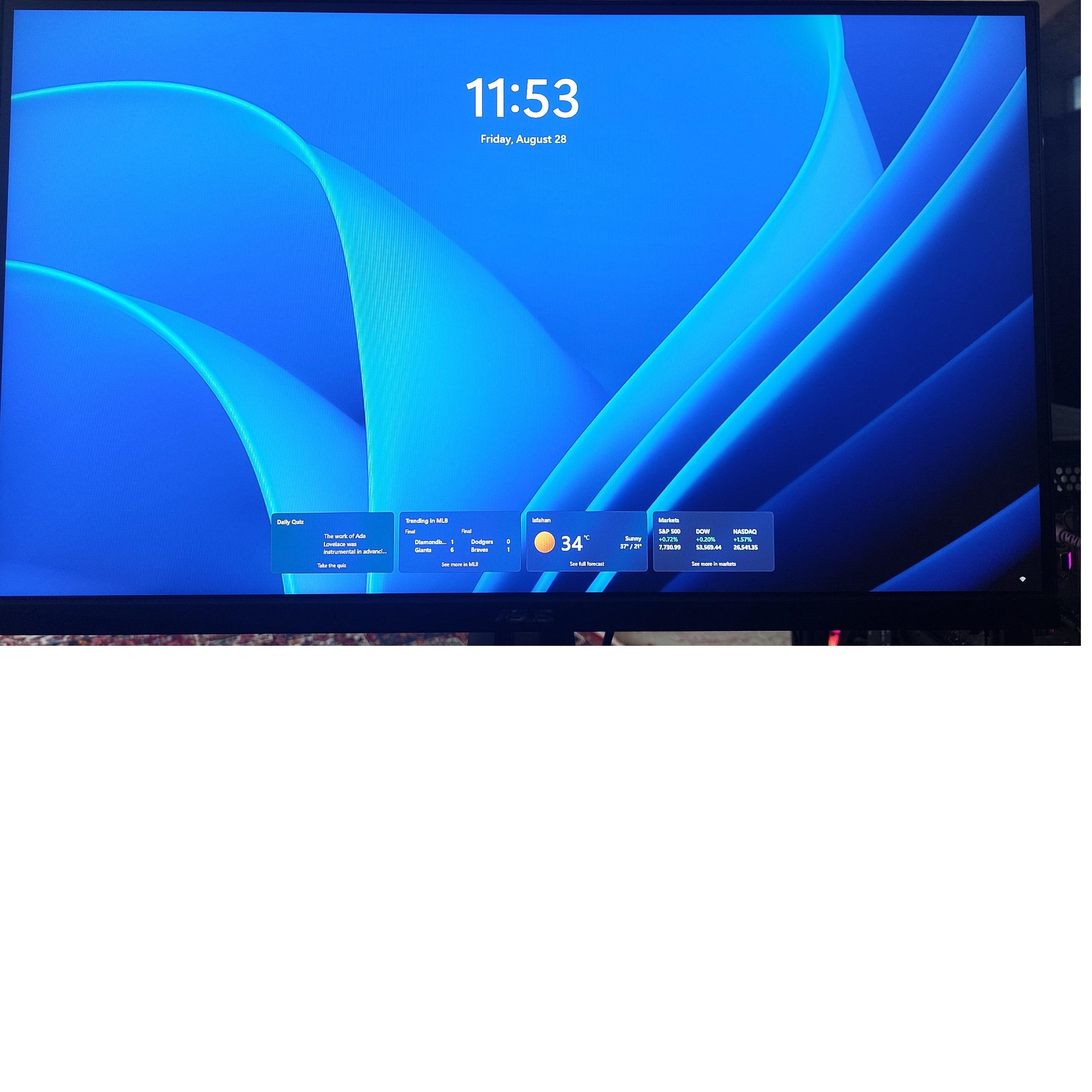 مانیتور استوک ASUS TUF Gaming VG27AQ1A 27 2k 170Hz