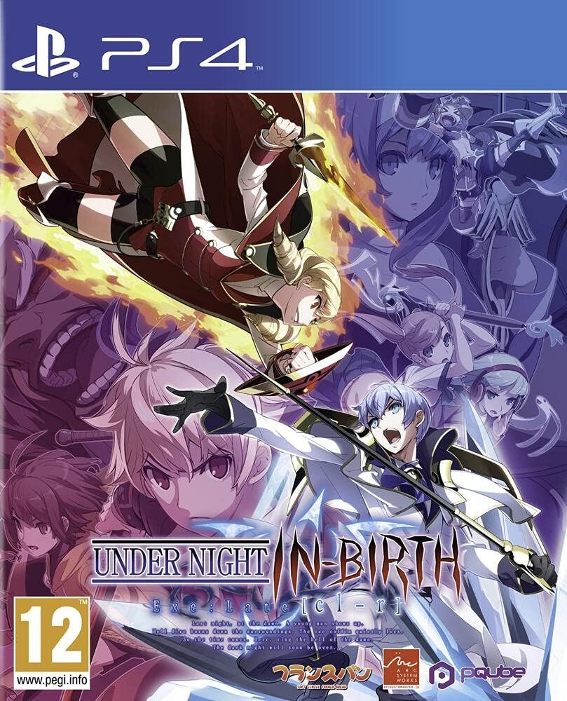 UNDER NIGHT IN-BIRTH ExeLate[cl-r]  Ps4 آکبند