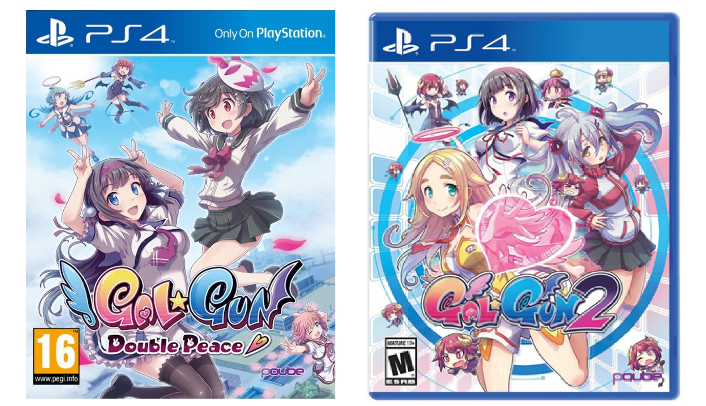 GalGun Double Peace And 2 Ps4آکبند
