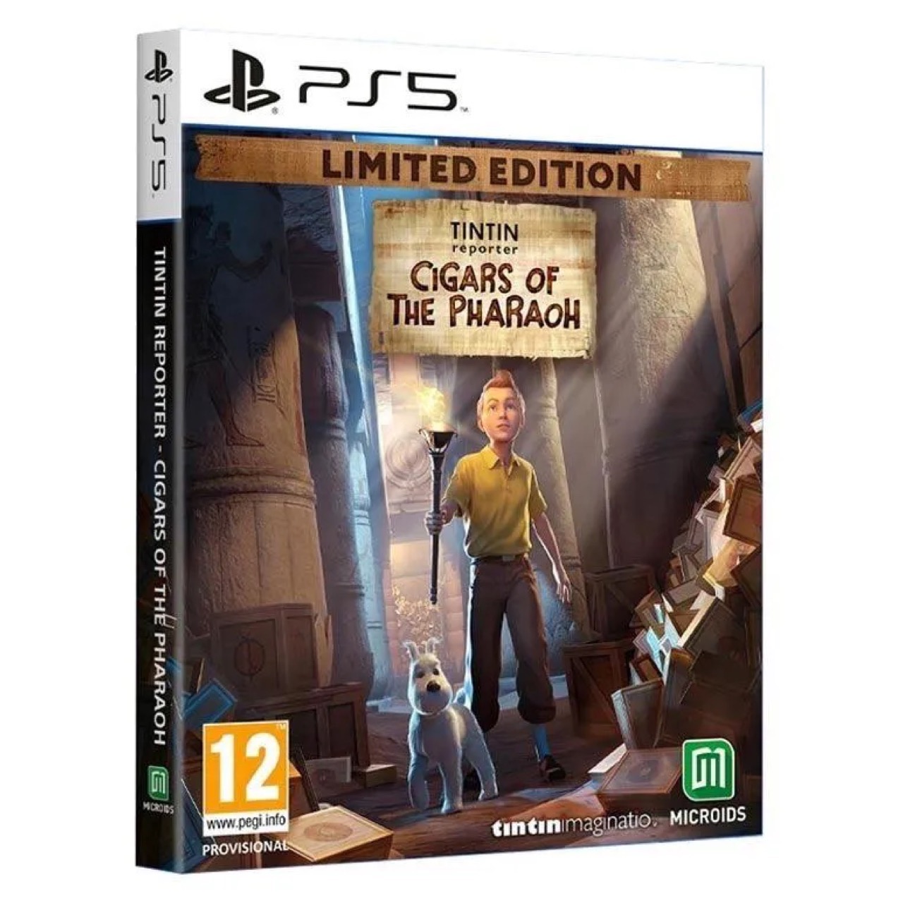 Tintin Reporter Cigars of the Pharaoh (توضیح دارد)