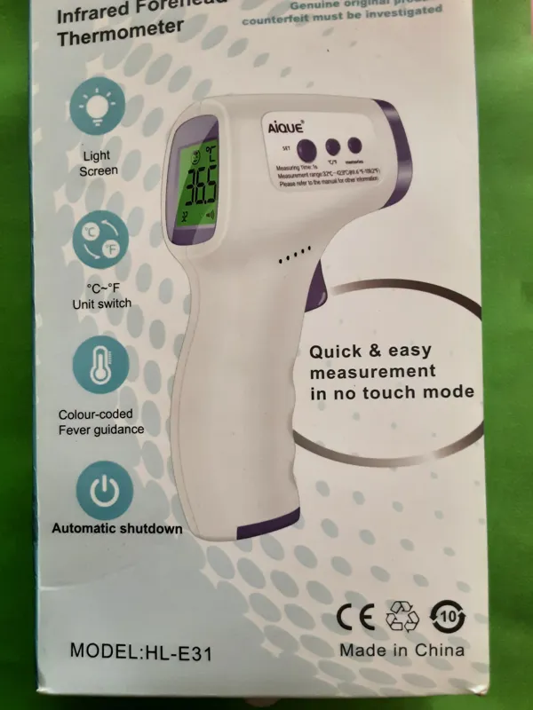 تب سنج دیجیتال  تفنگی