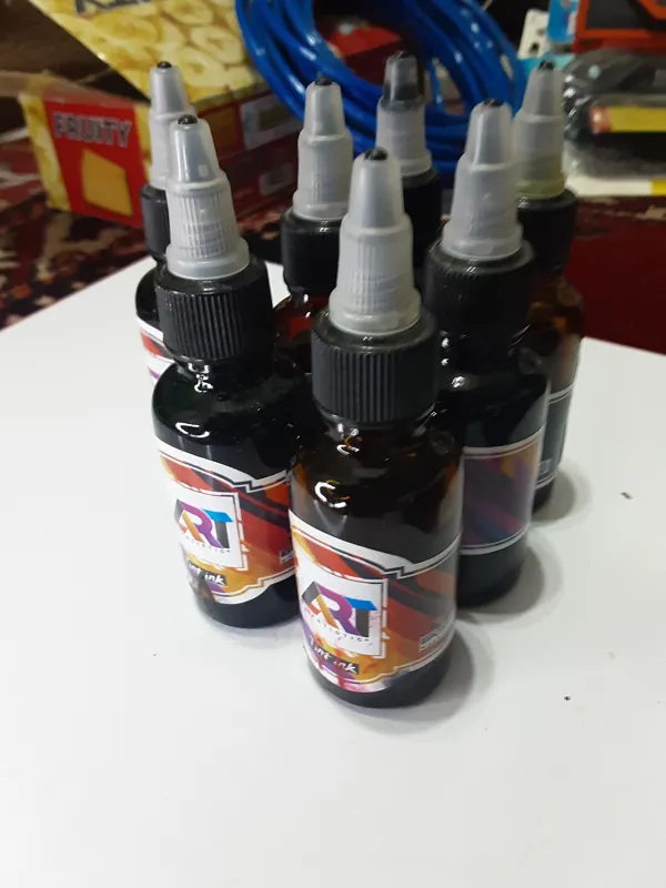 7 عدد رنگ جوهری رزین اپوکسی