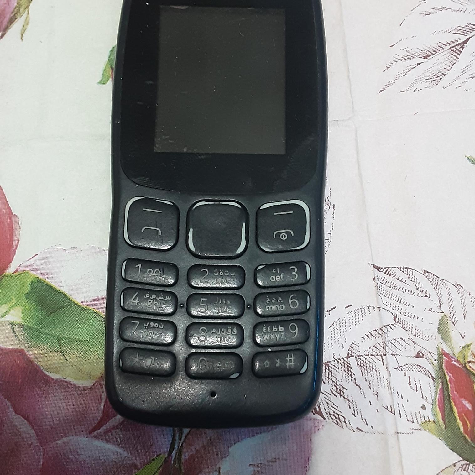 گوشی نوکیا 105 با شارژر و باتری نو نو