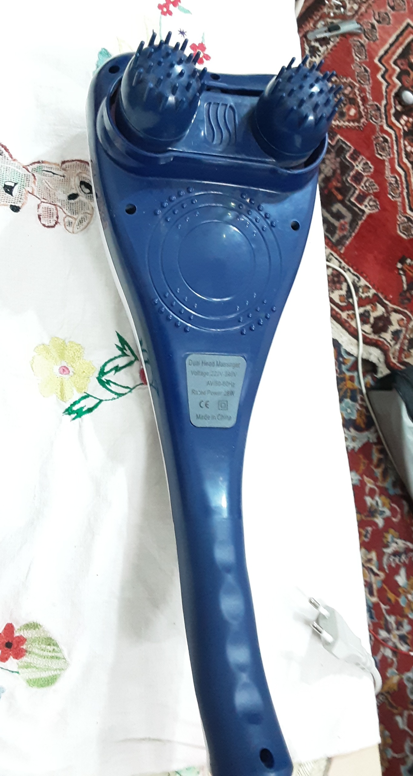 ماساژر بزرگ دوسر با کارتن و سری اضافه