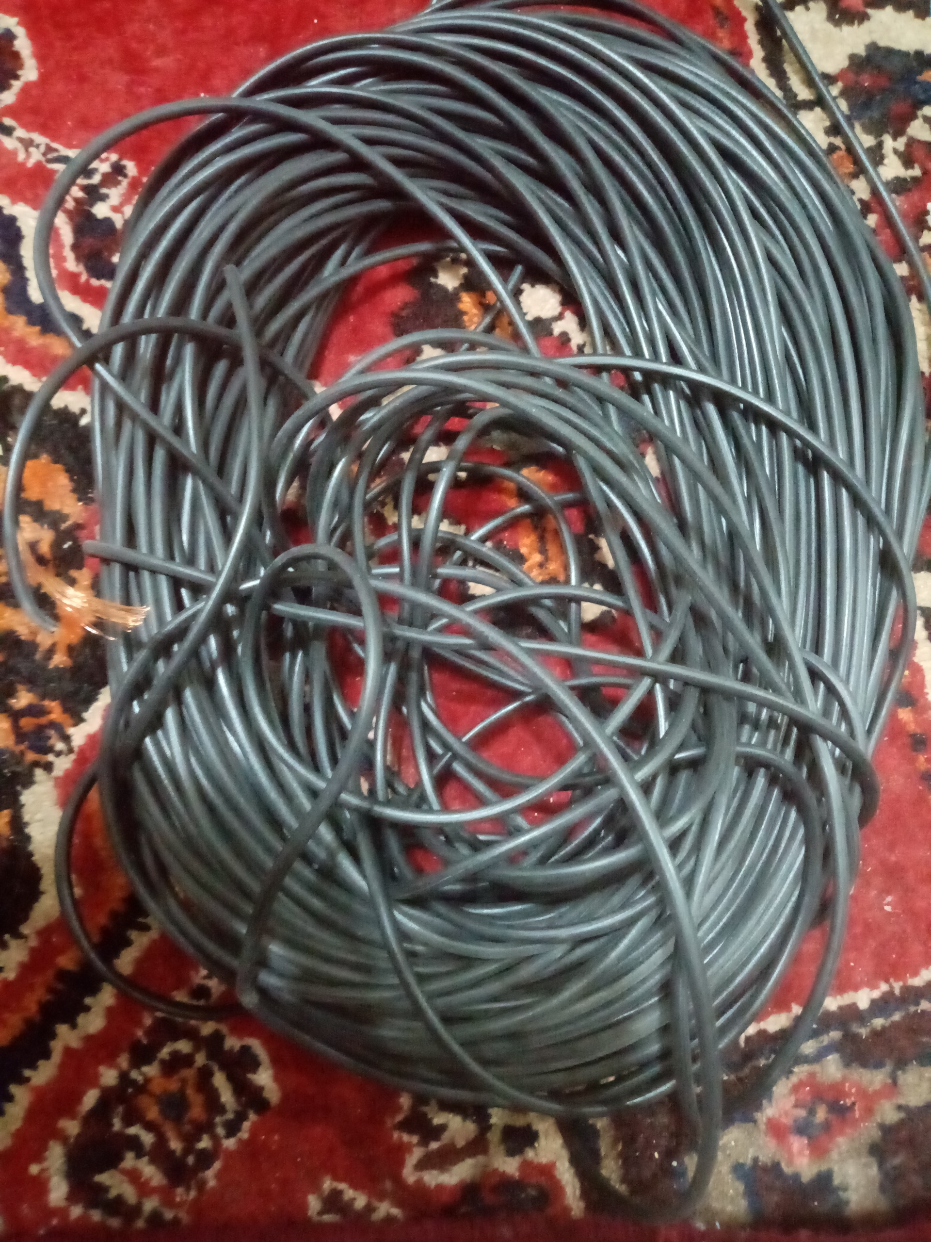 سیم کاملا مسی افشان 50متر