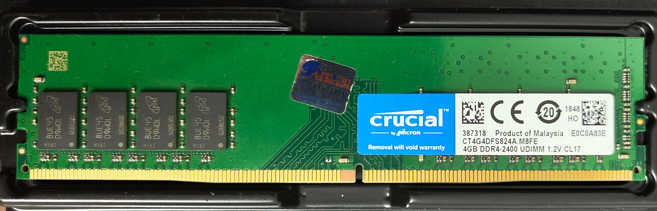 Crucial 4GB DDR4-2400