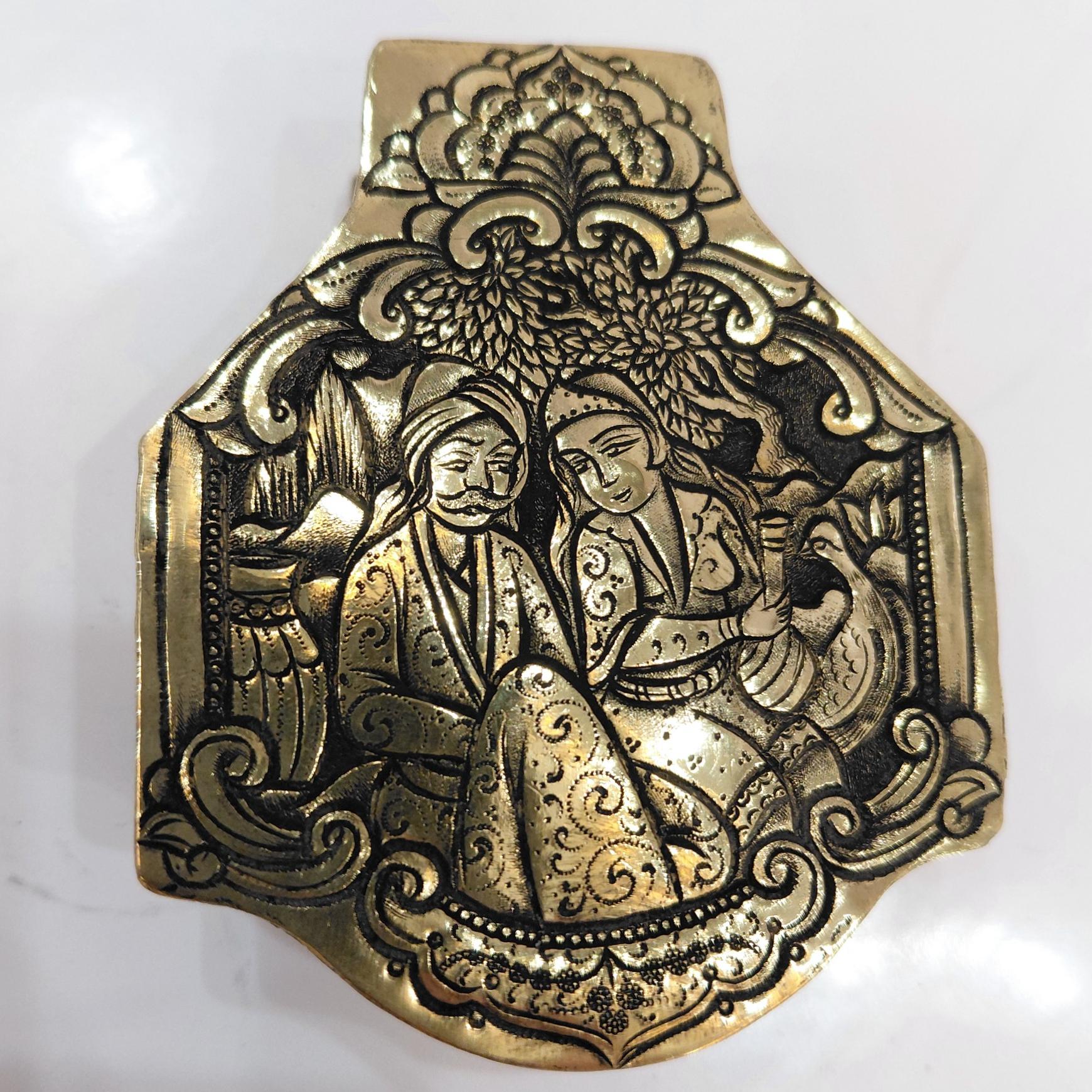 انسیه دان تمام قلم برنجی