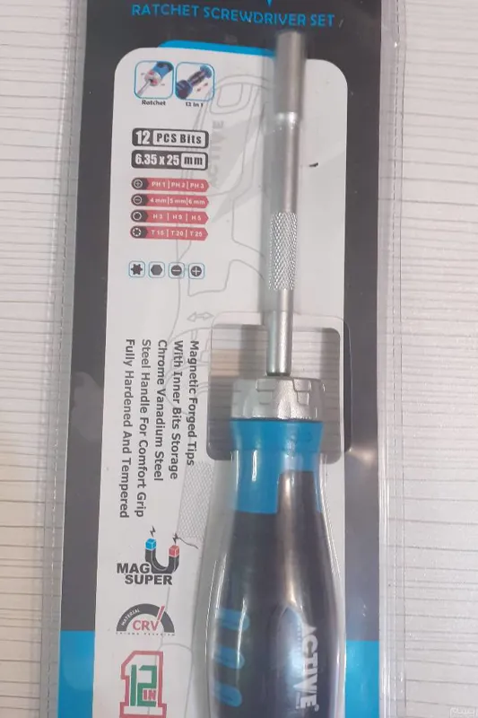 پیچ گوشتی جغجغه ACTIVE