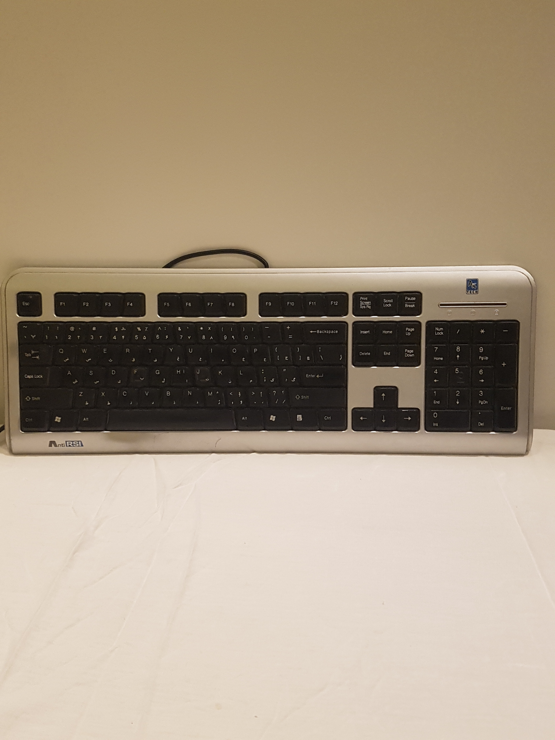 کیبورد PS/2 A4TECH مخصوص جلوگیری از درد دست و مچ