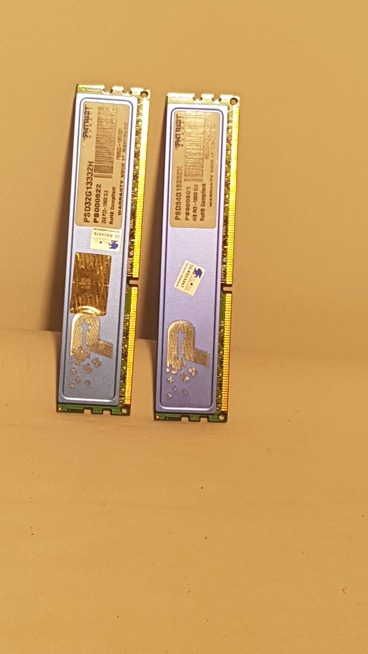 2عدد رم Patriot 2GB DDR3- قیمت تک