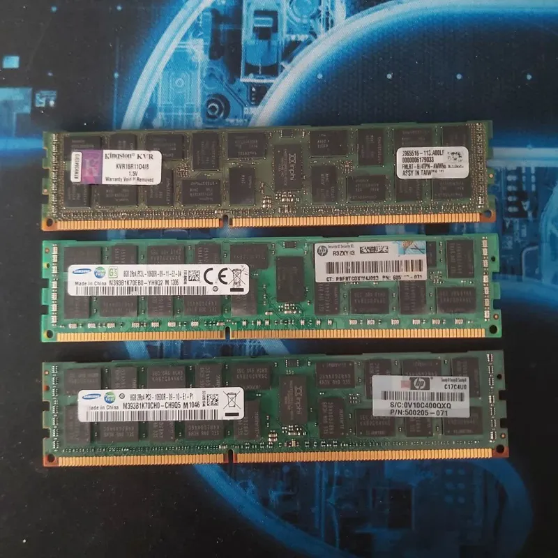 رم 8 گیگ 10600R سرور PC3 سامسونگ/کینگ استون