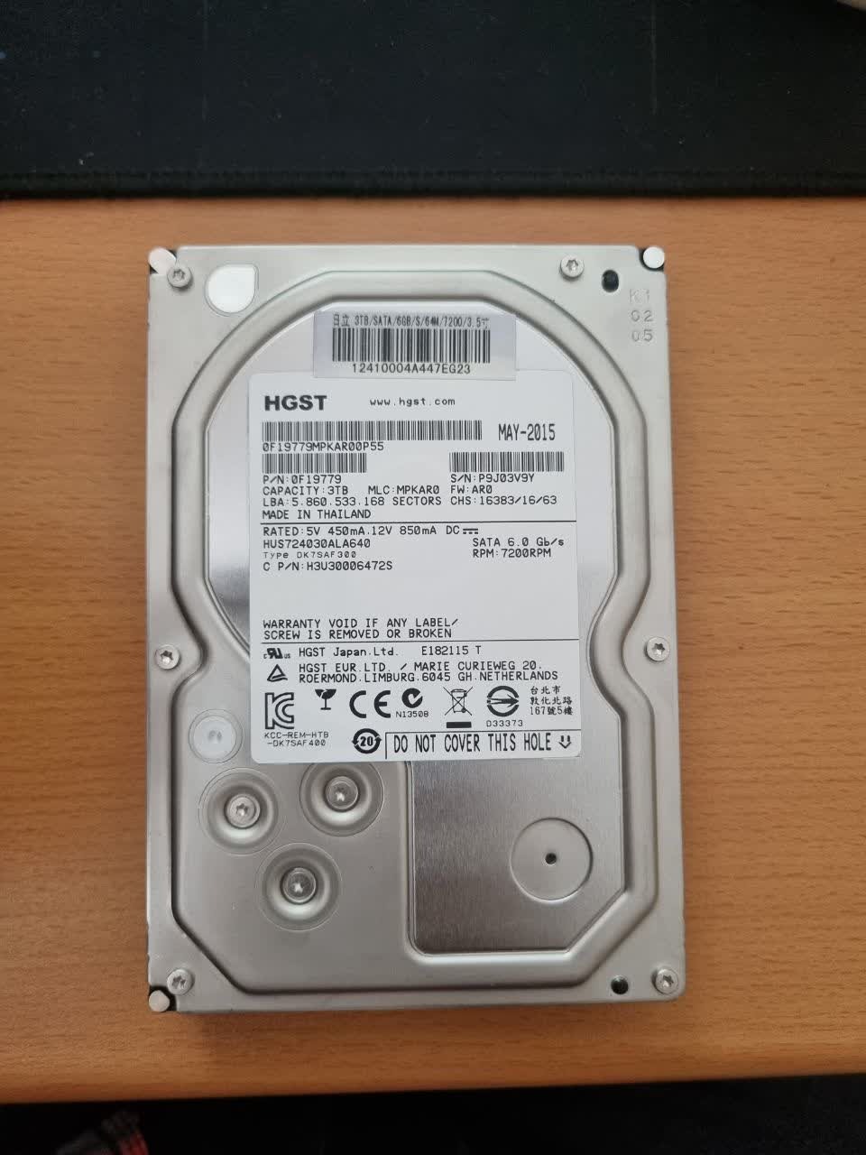 هارد 3ترابایت HGST