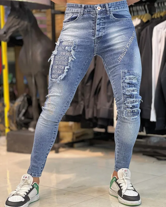 شلوار اسکینی طرح جدید