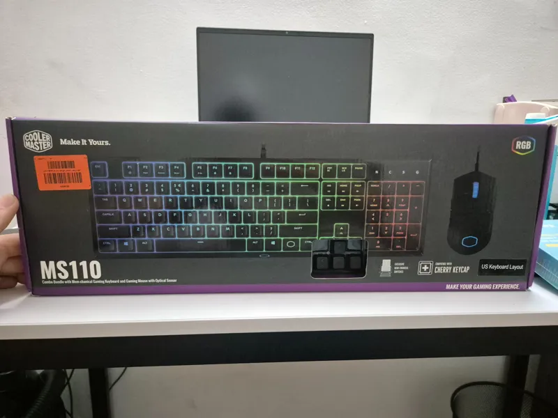 باندل موس کیبورد گیمینگ کولرمستر MS110