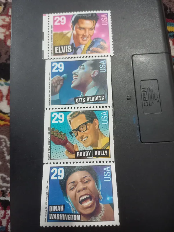 4تمبر شخصیاتهای امریکا