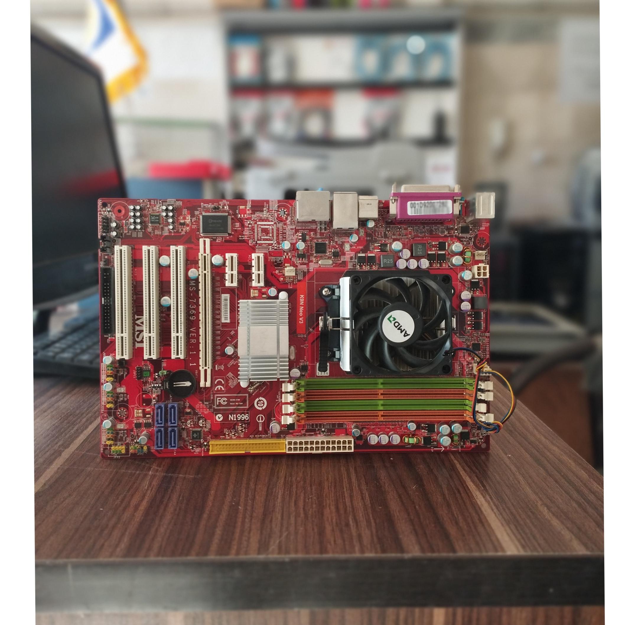 مادربورد MSI همراه قطعات ارسال رایگان (توضیحات)