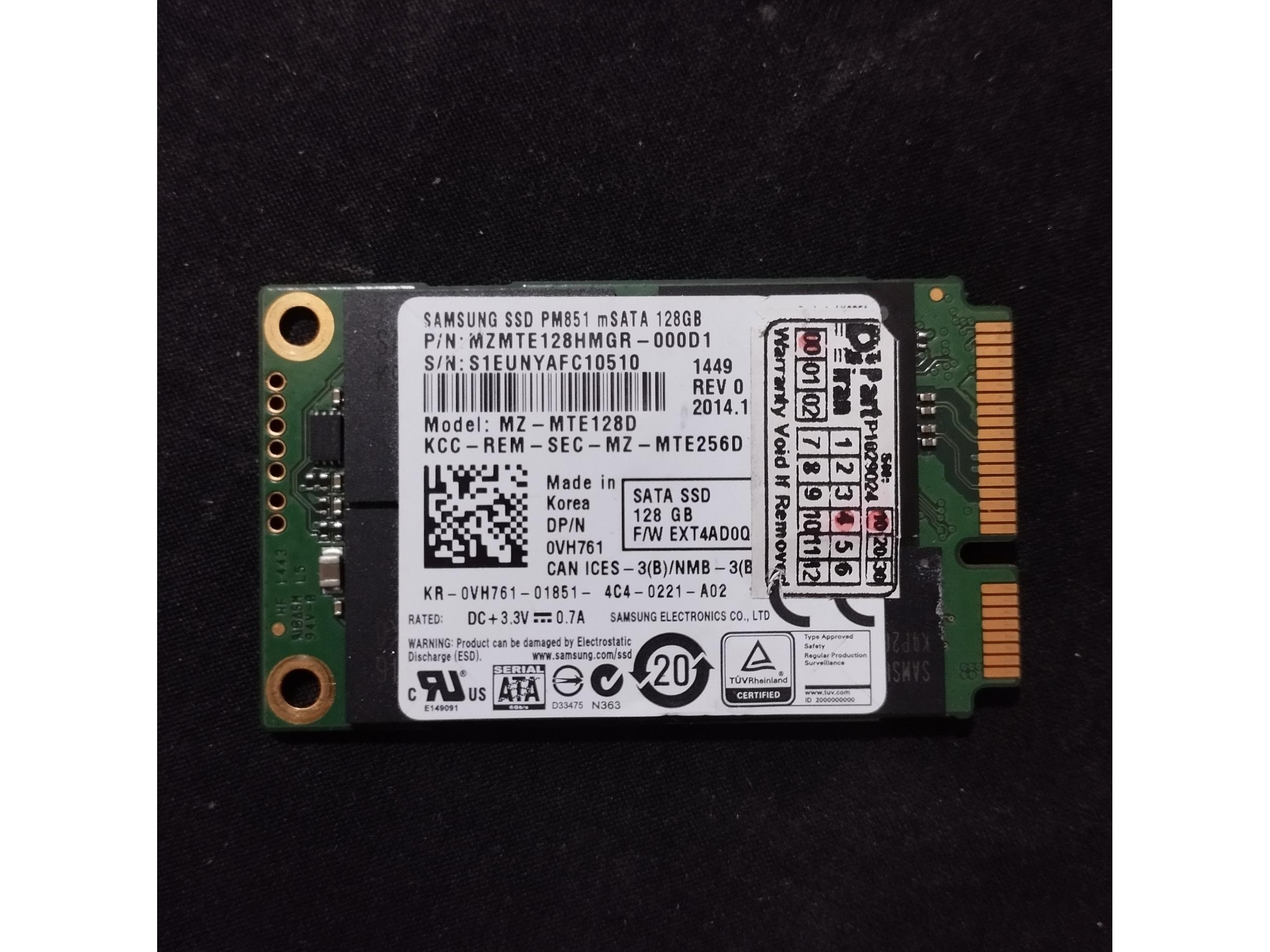 SSD MSata 128 GB سامسونگ