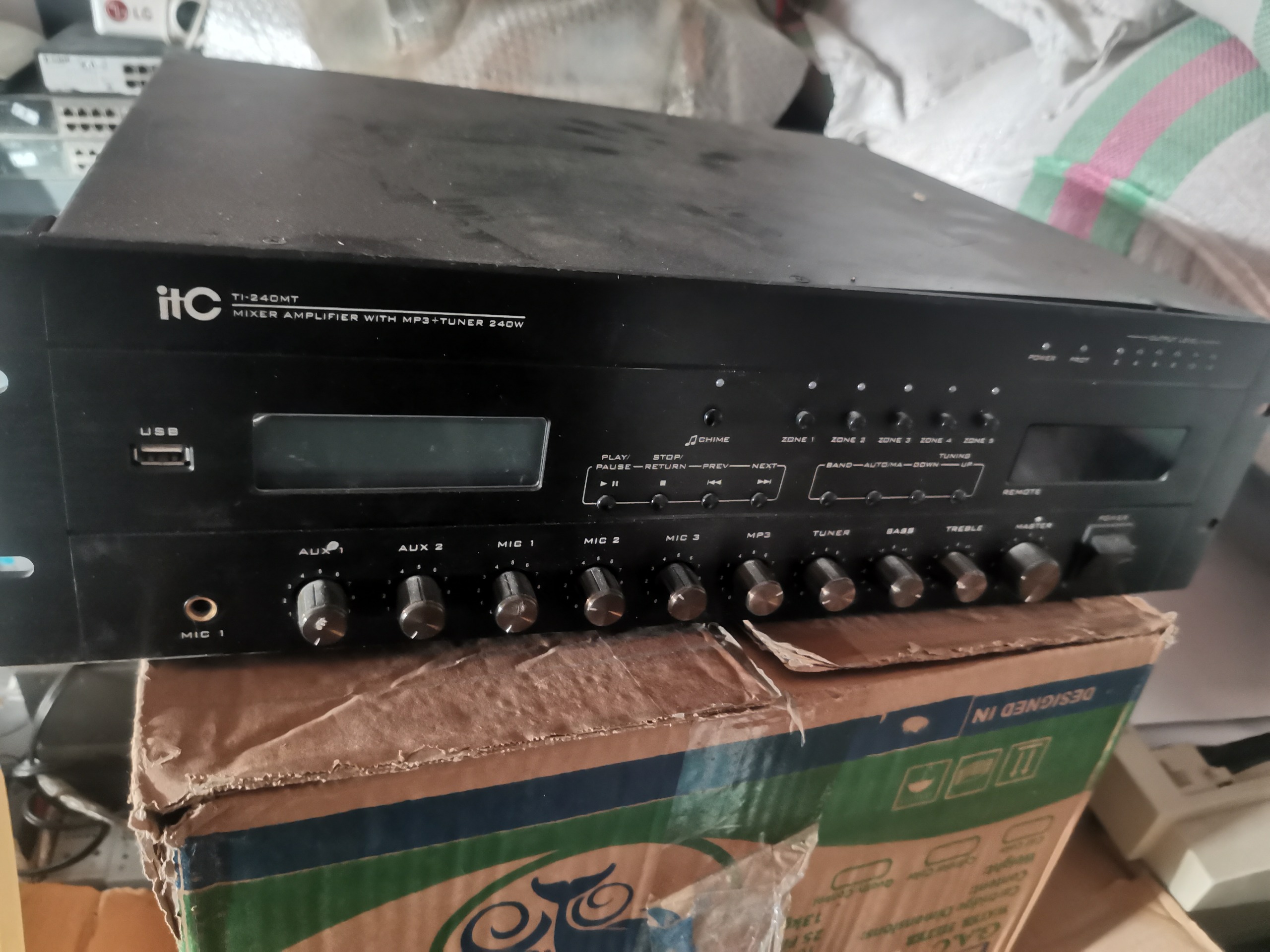 آمپلی فایر میکسر 5 کاناله ITC