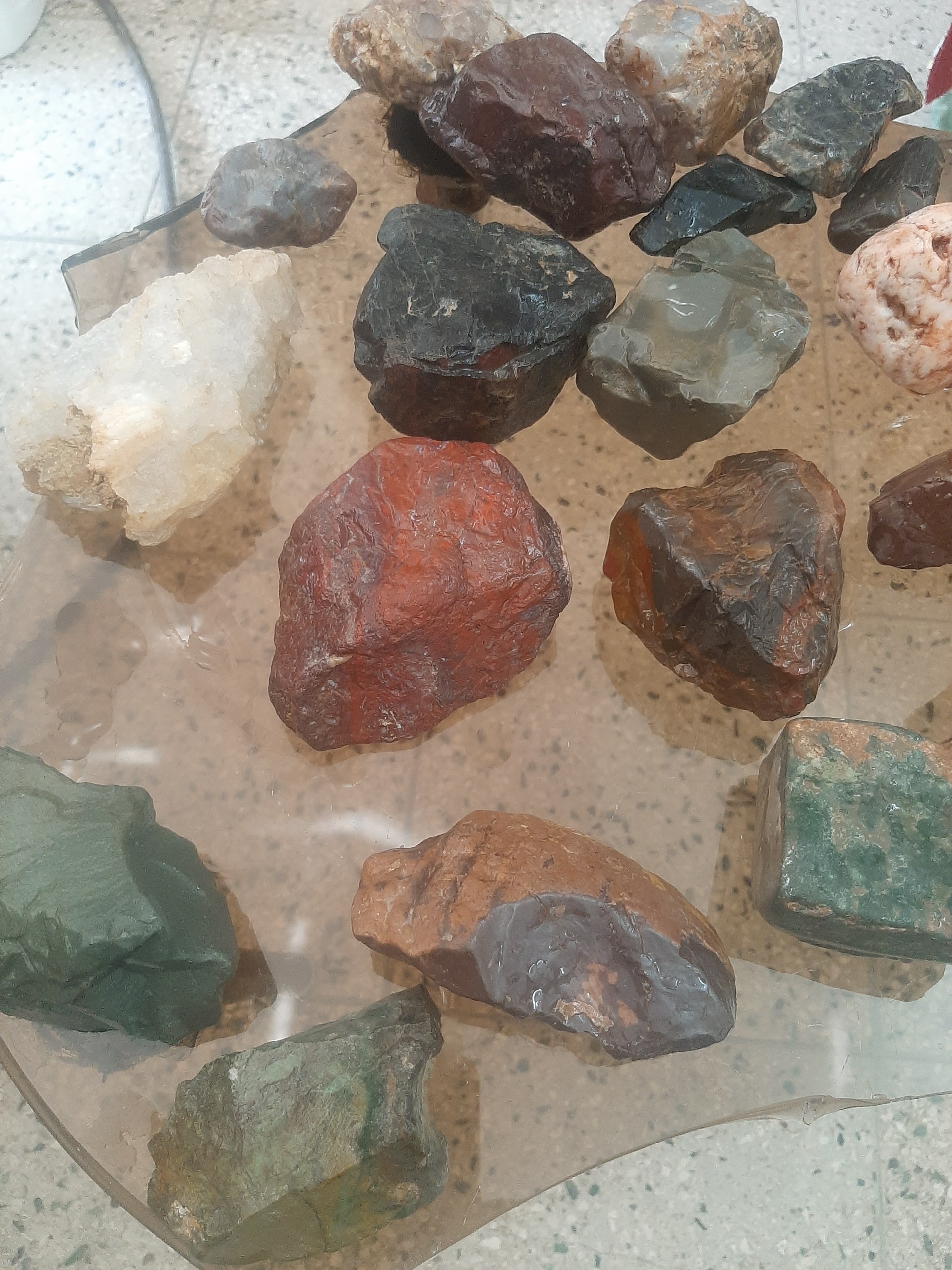 50 قطعه سنگ راف