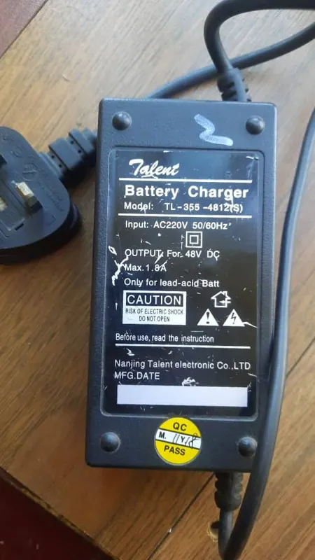 شارژر باتری تلنت هوشمند Ebike خروجی 48 ولت DC