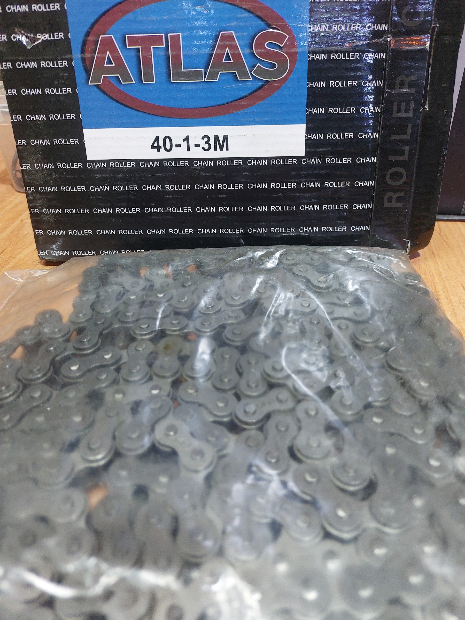 زنجیر سایز 40 اطلس سه متر صنعتی