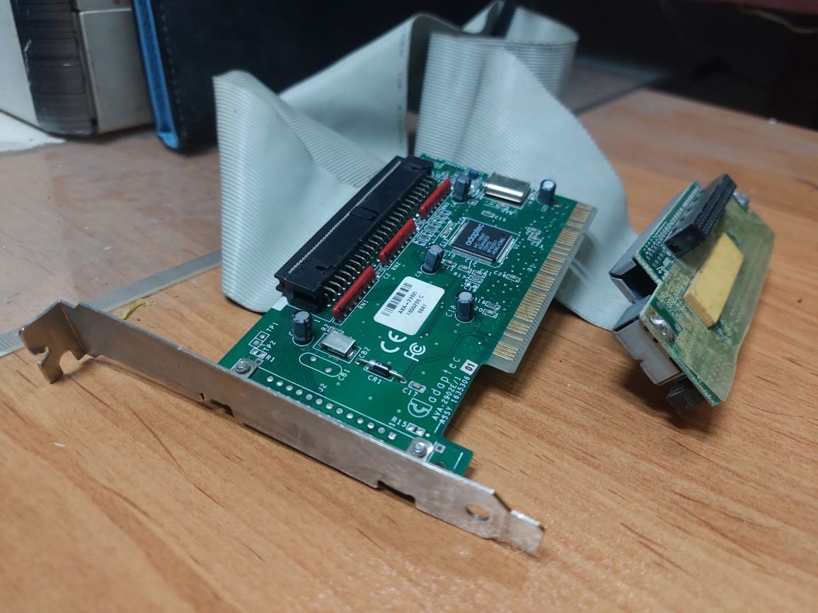 کارت Adaptec AVA-2902E PCI Fast SCSI Card