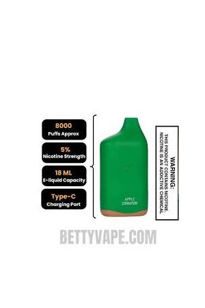  ویپ یوگی بار یکبار مصرف - 8000 پاف