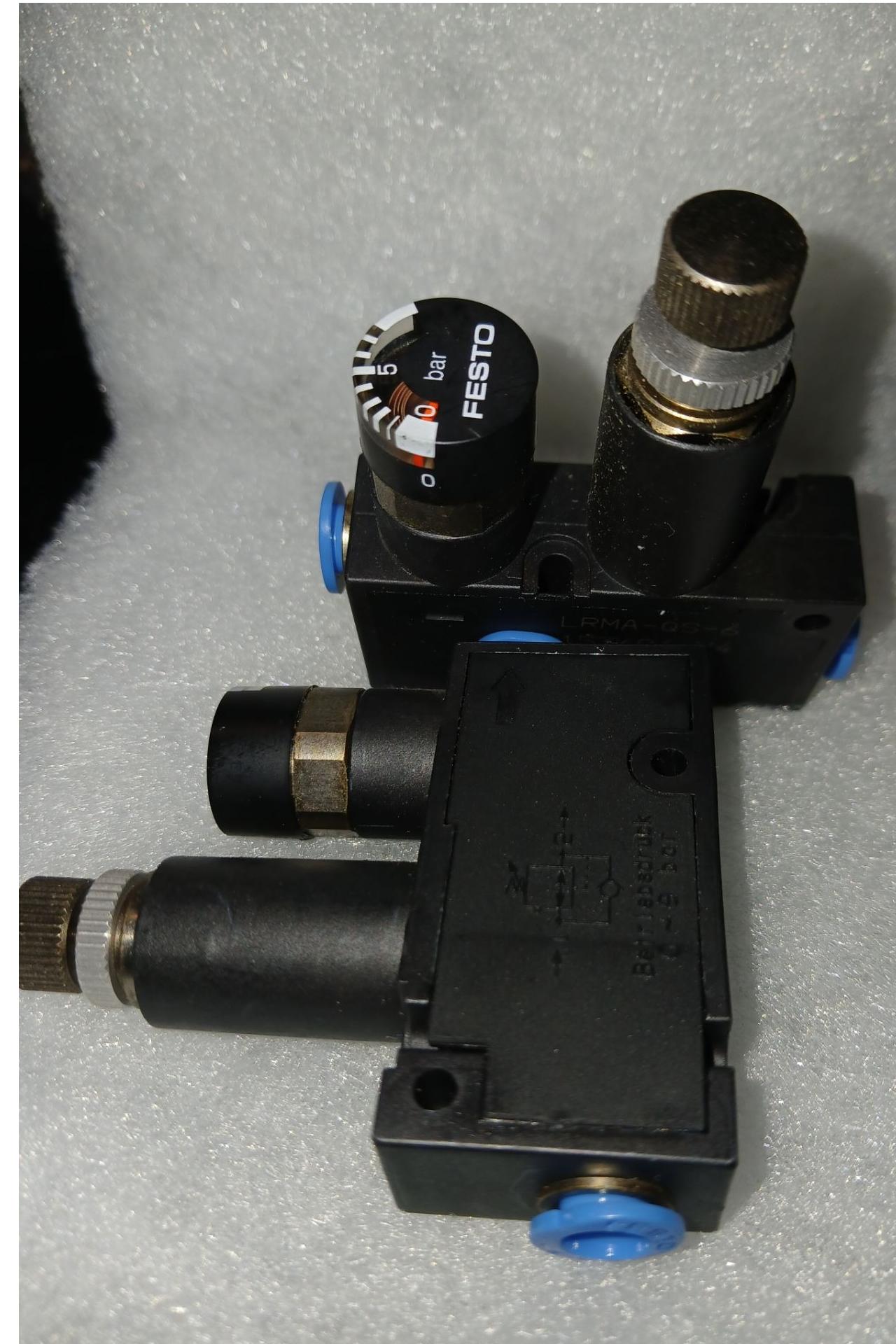 فشارشکن (Regulator) از نوع Festo سری LRMA-QS-6